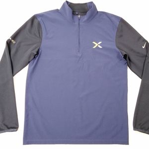 Nike Mens Dri Fit Full Zip Fall Track Golf Jacket